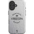 NHL Montreal Canadiens Black Text iPhone 16 Plus Impact Case